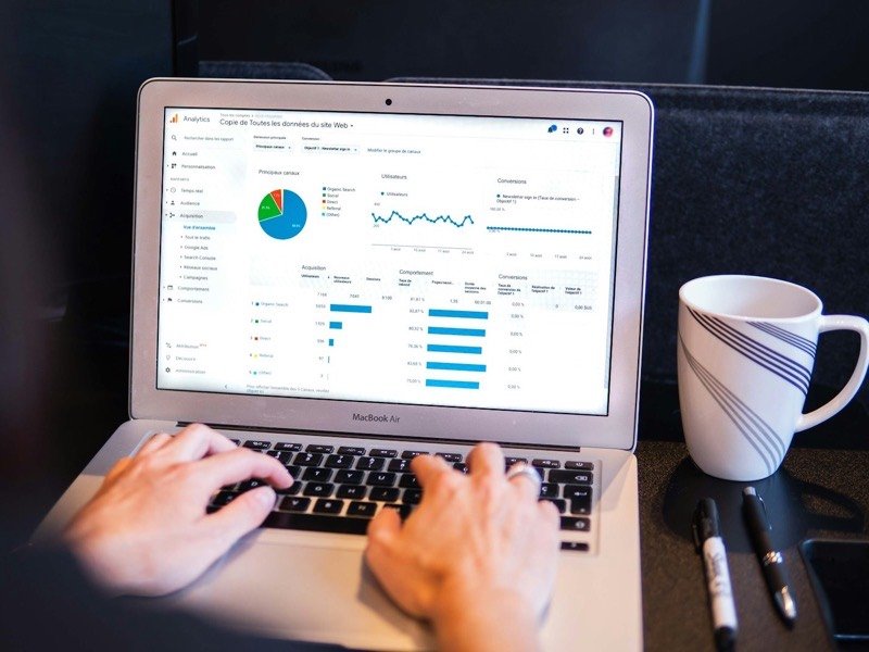 Análise de posições e palavras-chave no Search Console, especialidade contabilidade