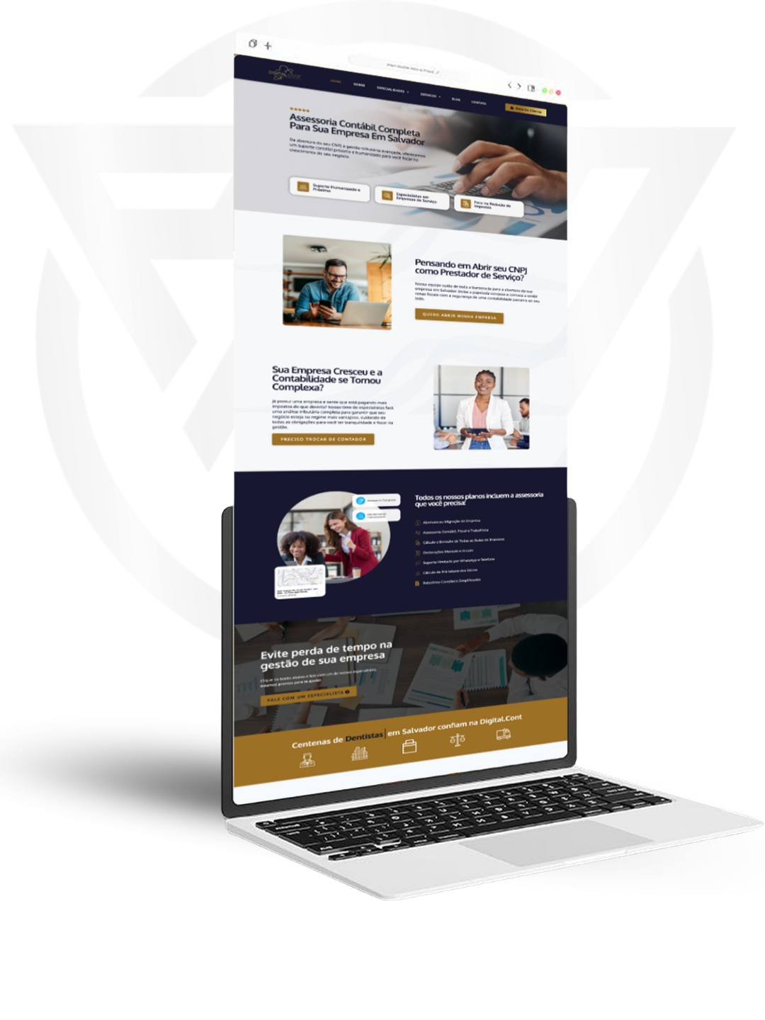 Desenvolvimento de sites profissionais