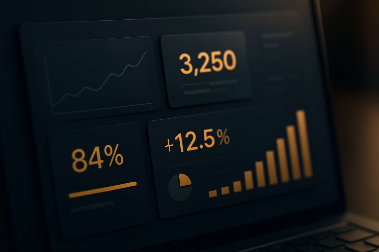 Painel de métricas de Google Ads destacando CPC, CPL, CPA e ROAS